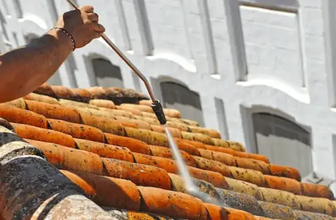 Nettoyage de toitures - Les Portes du Coglais